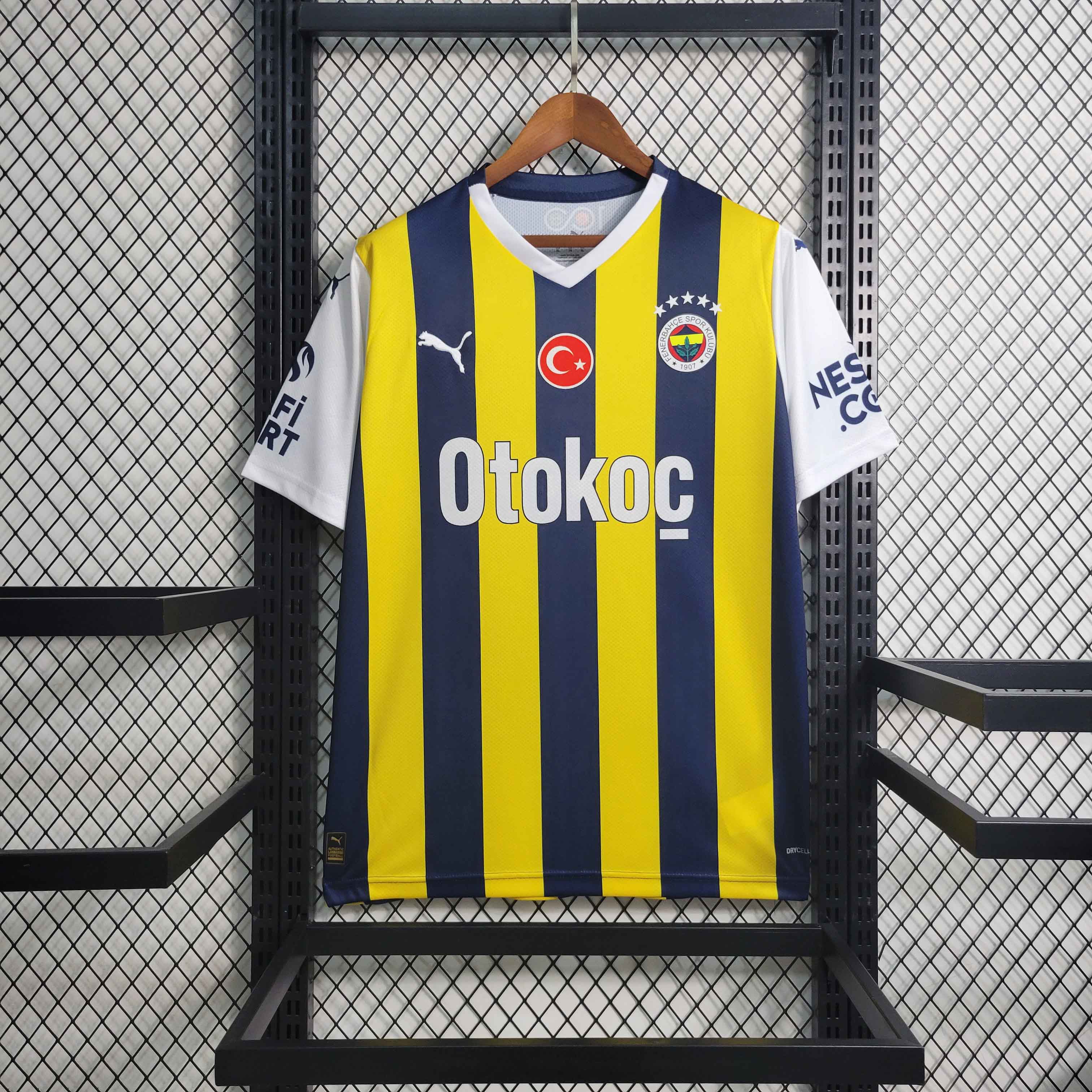 Fenerbahce 23-24 Home Stadium Jersey - Fans Version